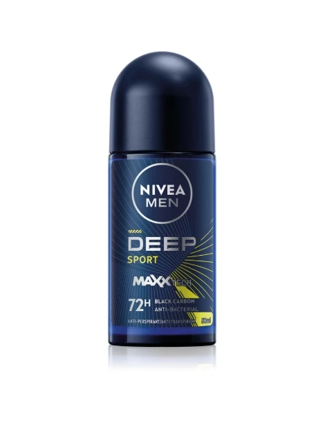 NIVEA ANTIPERSPIRANT ROLL ON 50ML MEN DEEP SPORT 